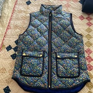 Gorgeous J Crew x Liberty Puffer Vest